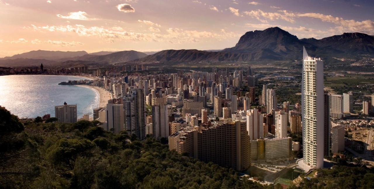 貝尼多姆Planta 39 - Impresionantes Vistas Al Mar公寓 外观 照片